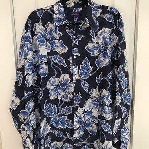 Ralph Lauren 100% silk men’s dress shirt